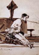 Francisco Goya Que crueldad oil